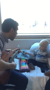 Music therapy with Julio