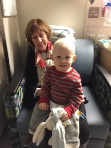 Mac and Ga at Mass General for chemo